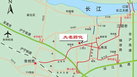 奇樂機械（大名藥化）地圖